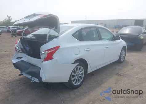 2019 Nissan Sentra Sv из США, поврежденный, VIN 3N1AB7AP5KY242474